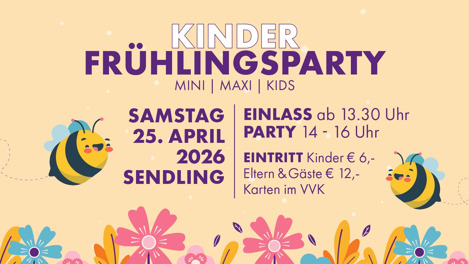 Kinder Frühlingsparty